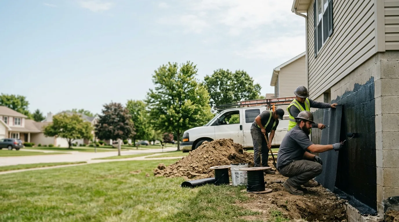 Basement Waterproofing in Oak Hill, OH near me